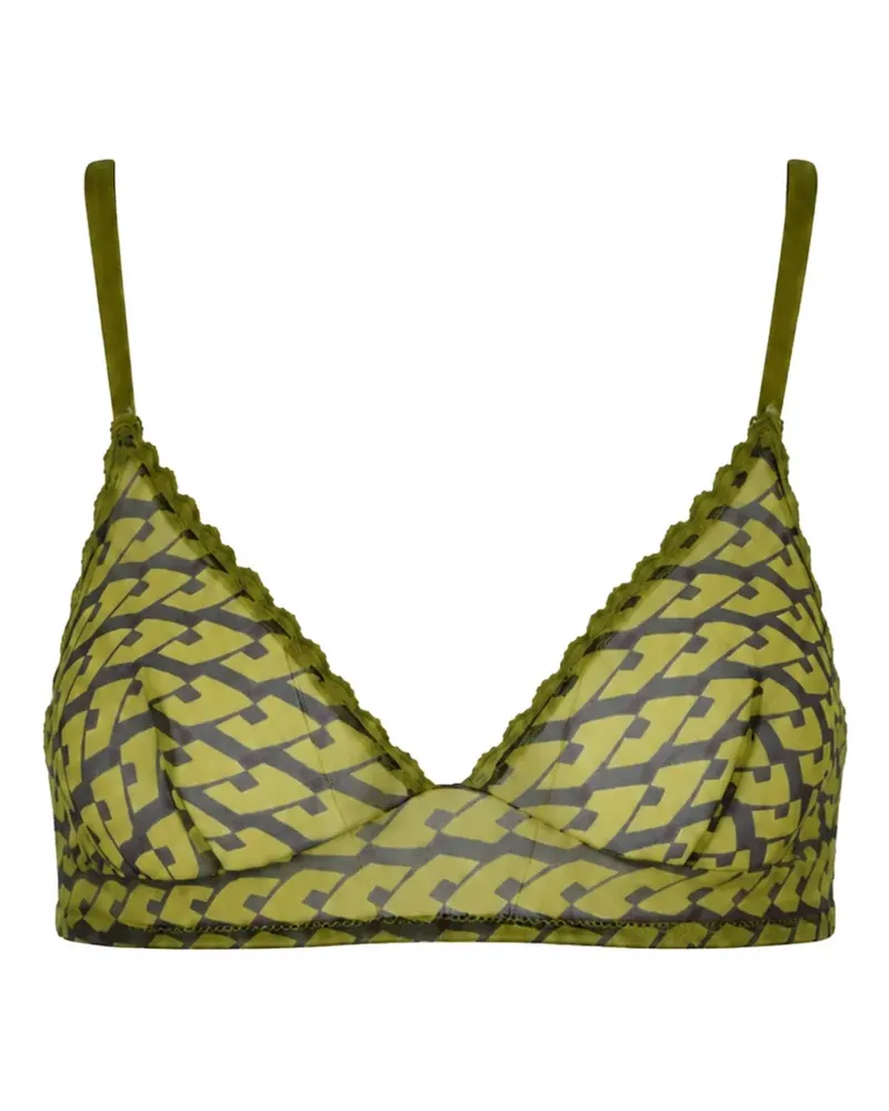 Laura Urbinati BH mit geometrischem Print - Grün Grün