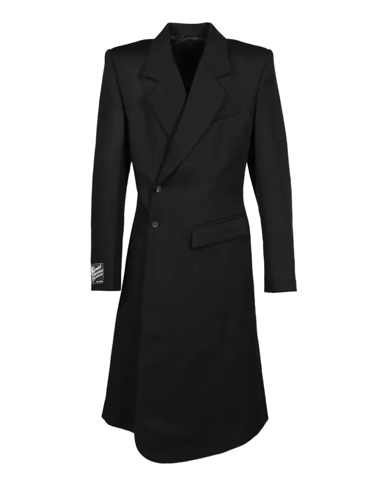 Egonlab Asymmetrischer Mantel - Schwarz Schwarz