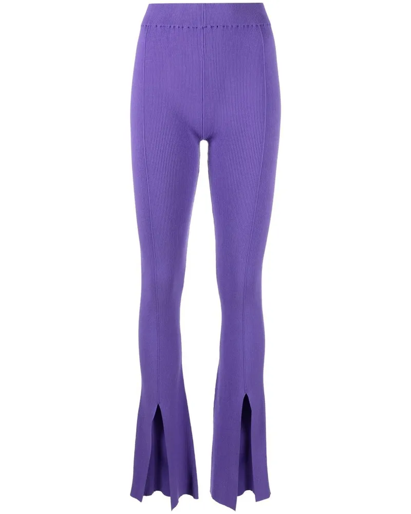 REMAIN Hose mit Schlitz - Violett Violett