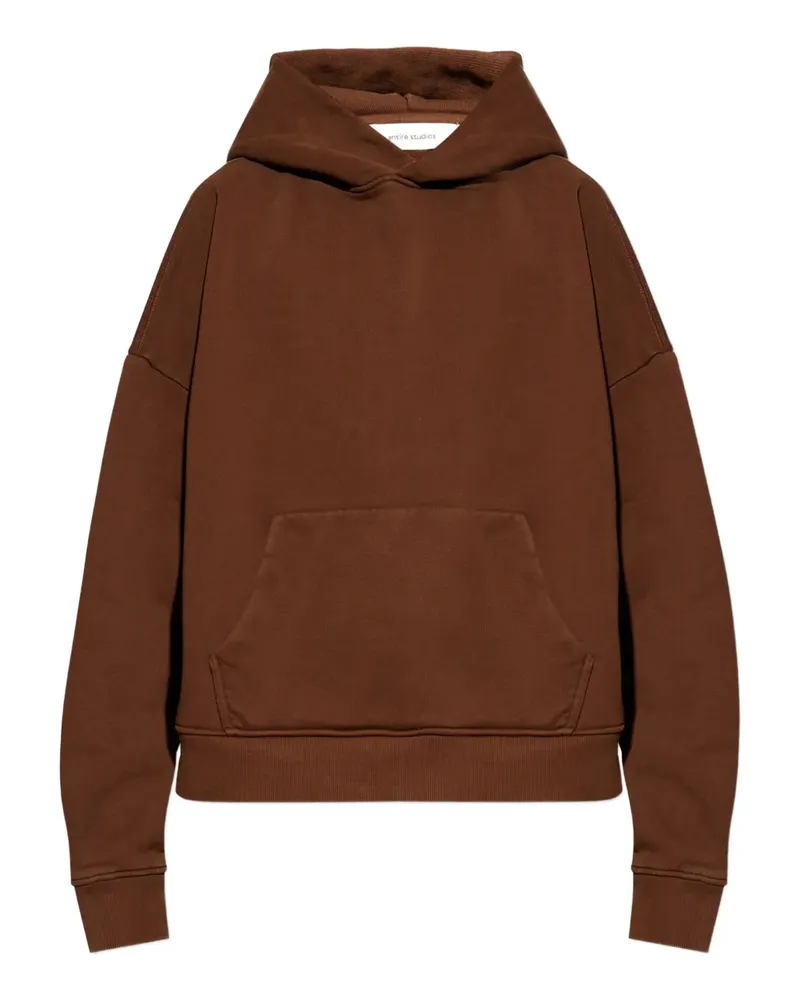 Entire Studios Hoodie mit Beuteltasche - Braun Braun