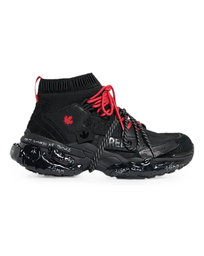 Dsquared2 Day Master Sneakers - Schwarz Schwarz