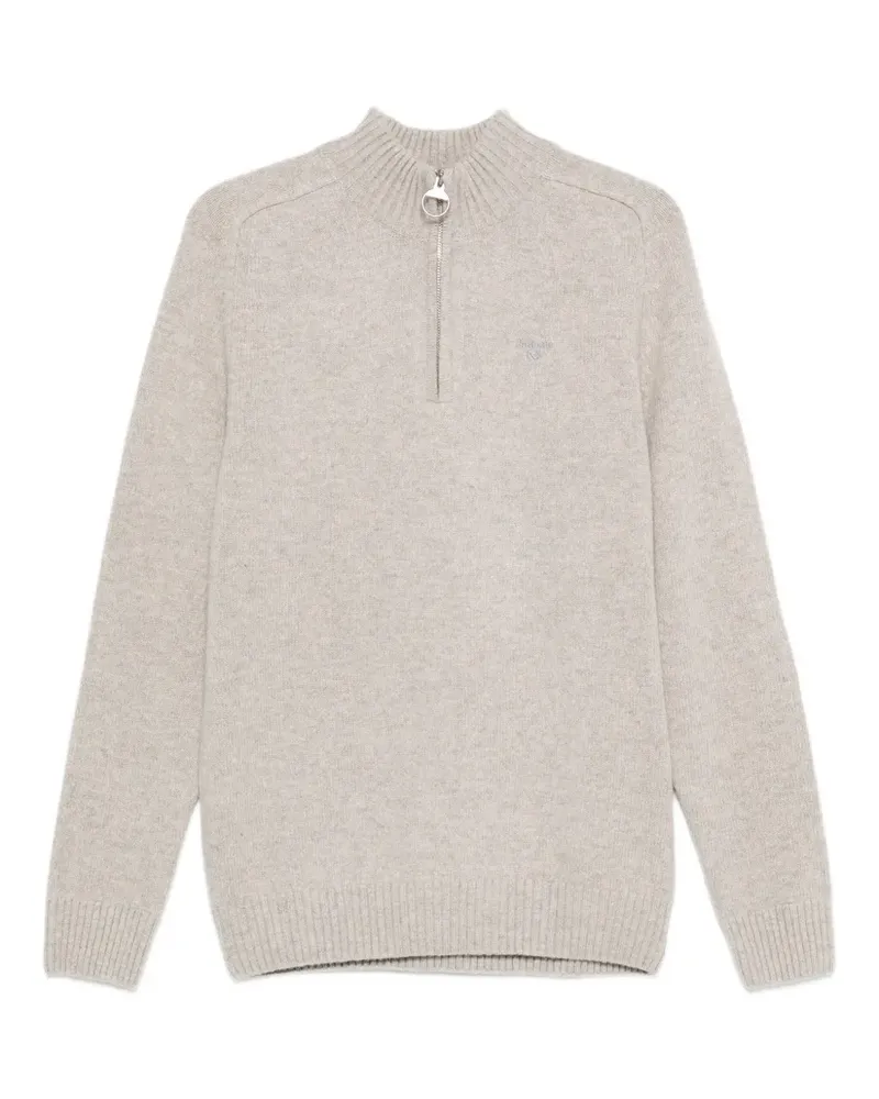 Barbour Grangetown Pullover mit Reißverschluss - Nude Nude