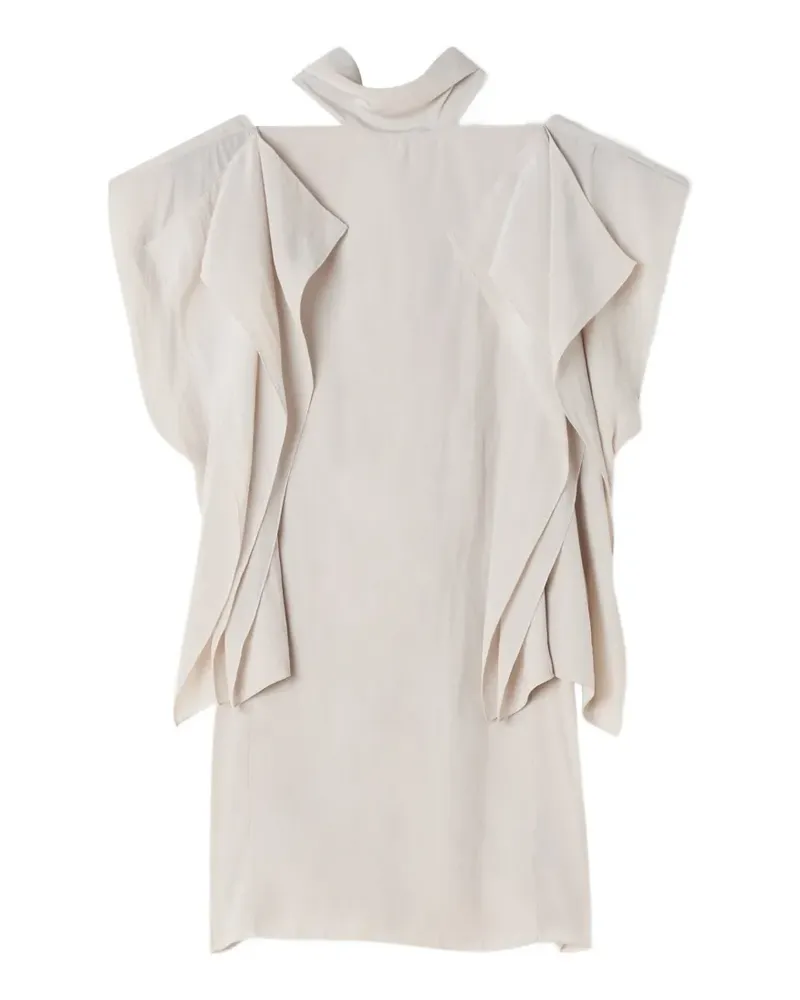 Lanvin Bluse mit Rüschen - Nude Nude