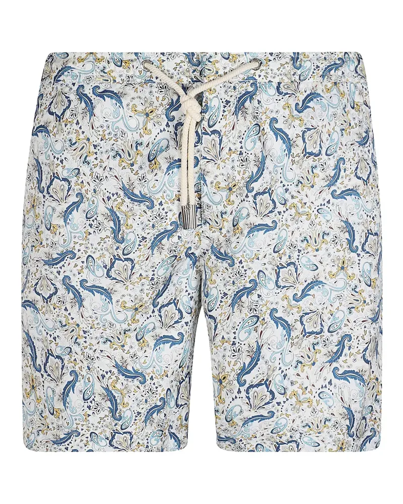Orlebar Brown Bulldog paisley-print swim shorts - Nude Nude