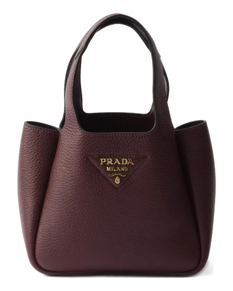 Prada Mini-Tasche mit Henkel - Rot Rot