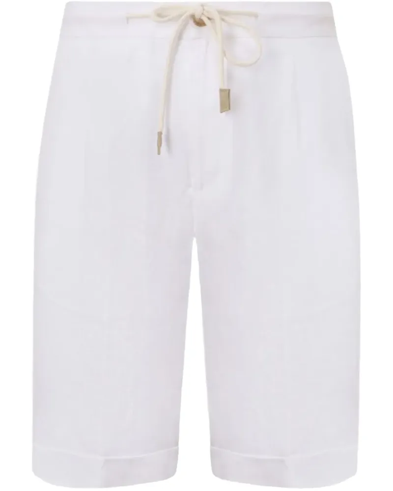 Gran Sasso Shorts aus Leinen - Weiß Weiß