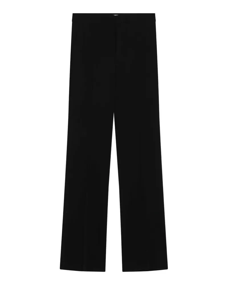 Max Mara Klassische Hose mit Bügelfalten - Schwarz Schwarz