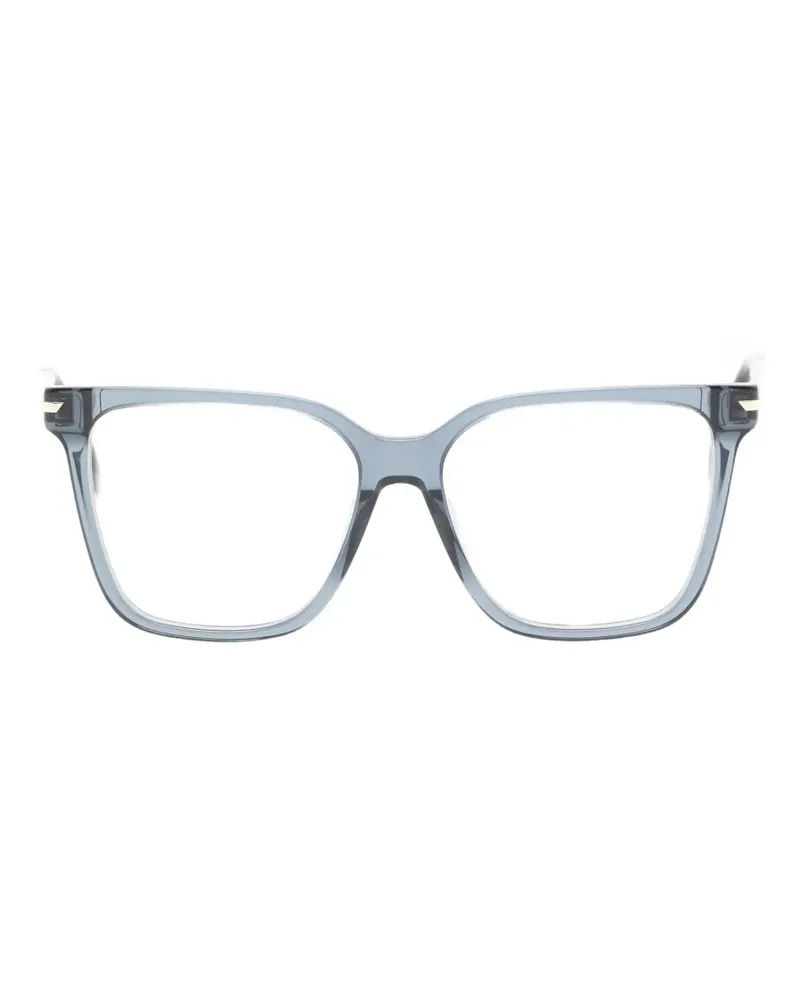 Victoria Beckham Brille mit eckigem Gestell - Blau Blau
