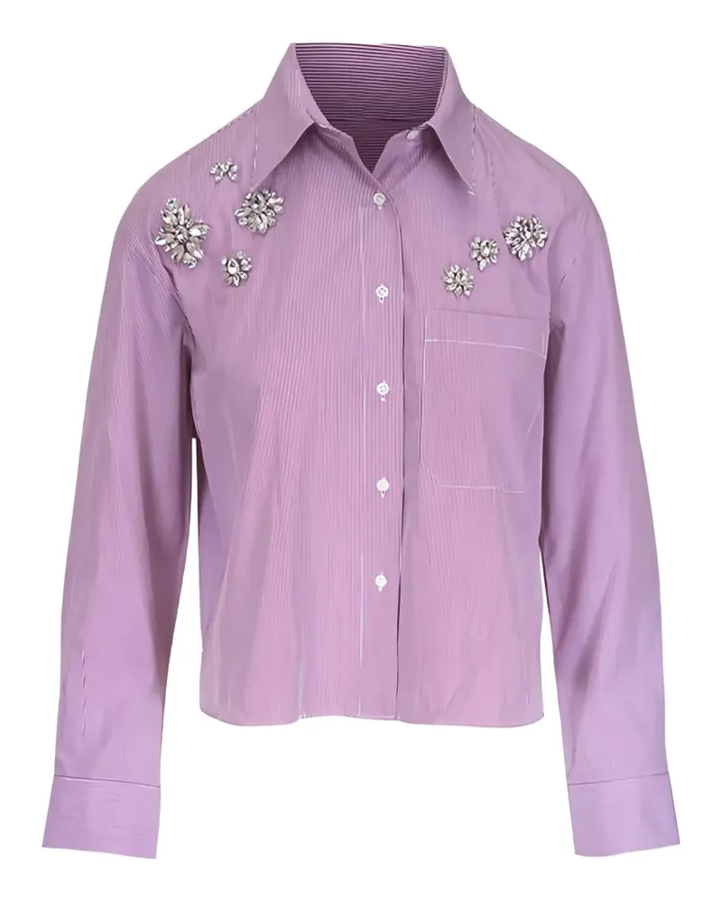 TWP embellished blouse - Violett Violett