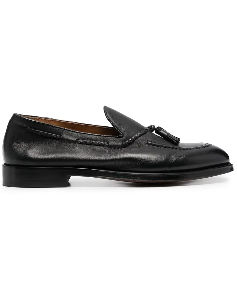 Doucal´s Loafer mit Quasten Schwarz