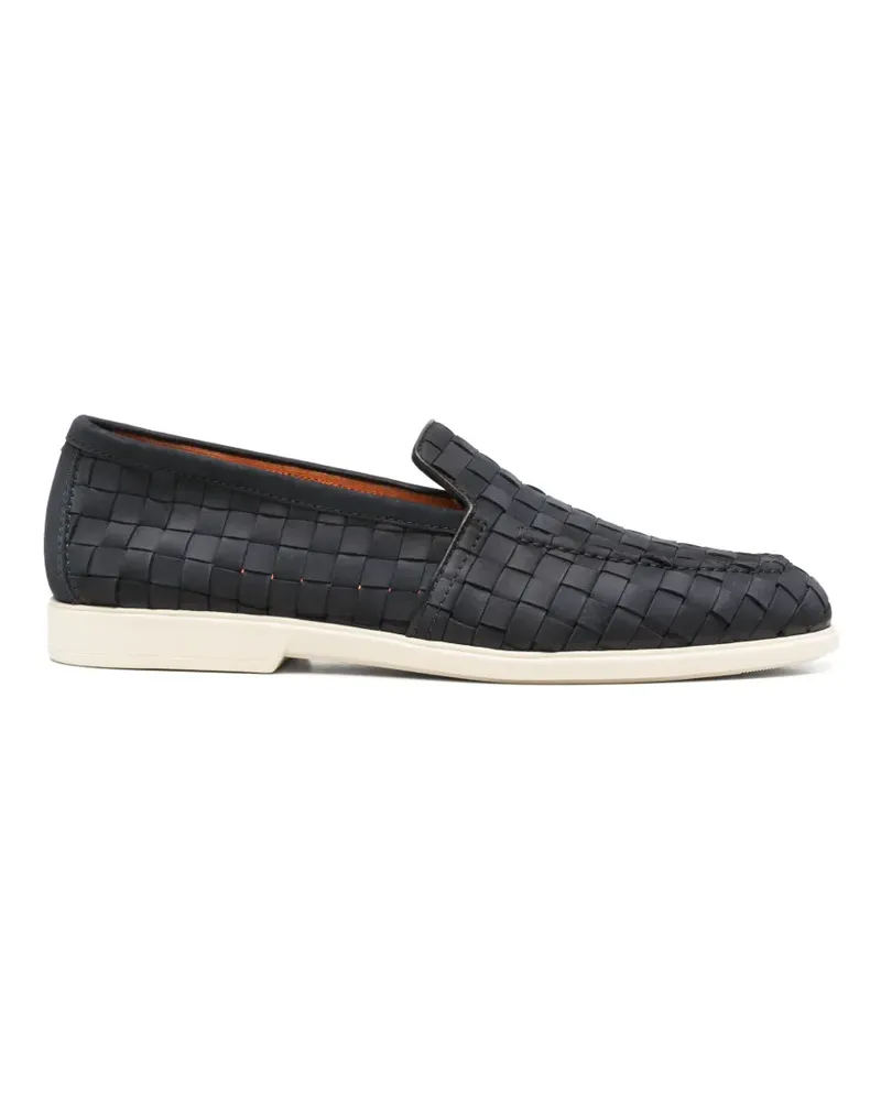 Santoni Klassische Loafer - Blau Blau