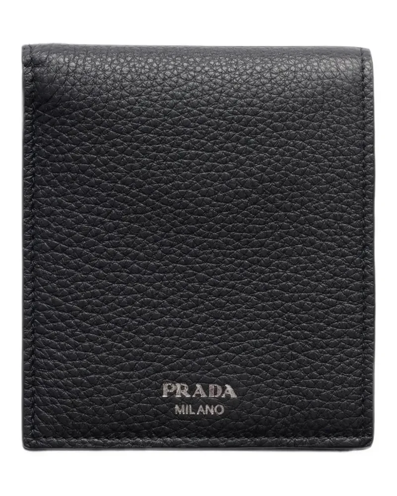 Prada leather wallet - Schwarz Schwarz