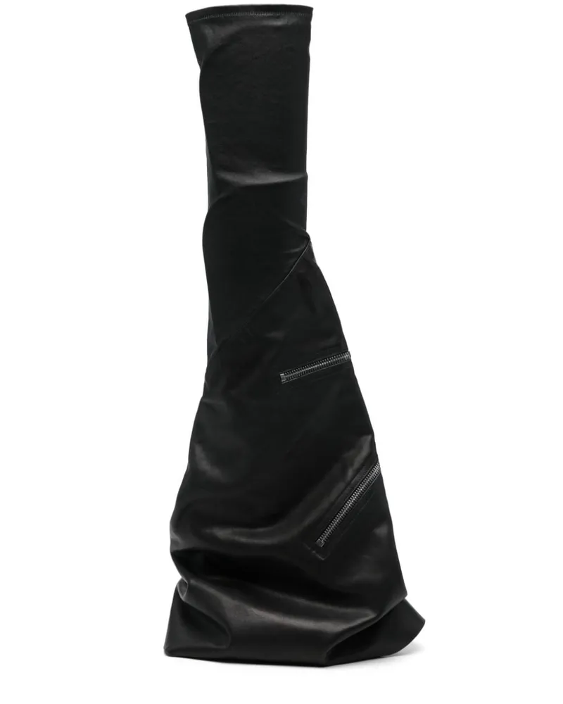 Rick Owens Cargoflares Sneak Stiefel Schwarz