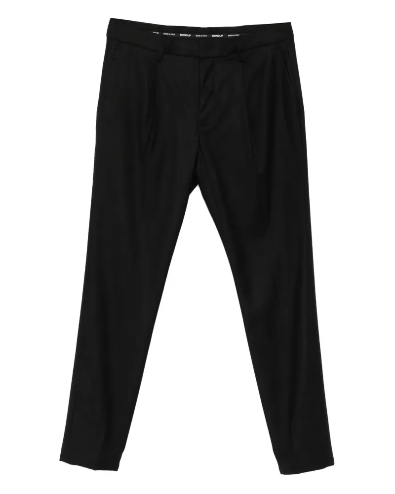 Dondup Hose mit Falten - 999 BLACK 999