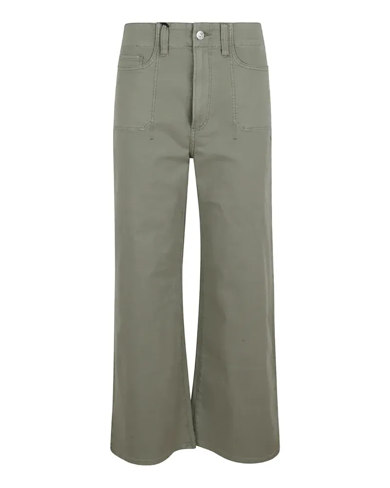 Paige Anessa patch-pocket trousers - Grün Grün