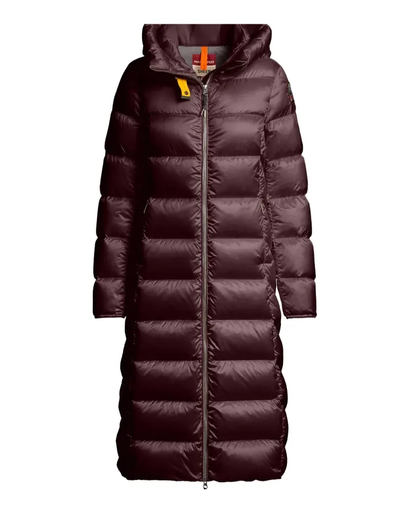 Parajumpers Leah Steppmantel mit Kapuze - Rot Rot