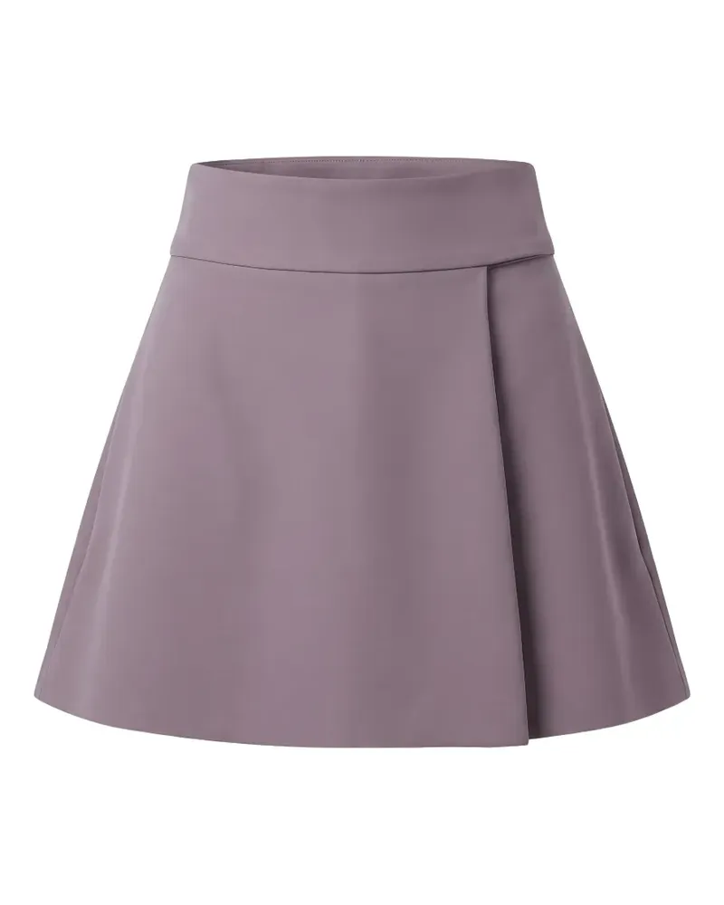 Valentino Garavani A-line mini skirt - Violett Violett