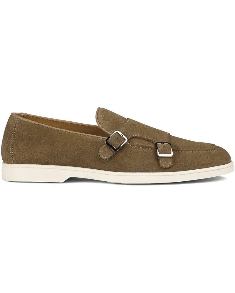 Doucal´s Monk-Schuhe aus Wildleder - Braun Braun