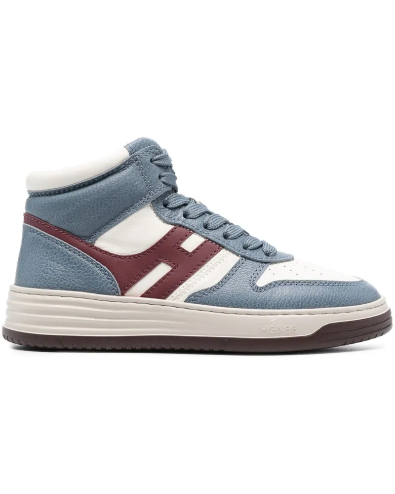 Hogan High-Top-Sneakers mit Einsätzen - Blau Blau
