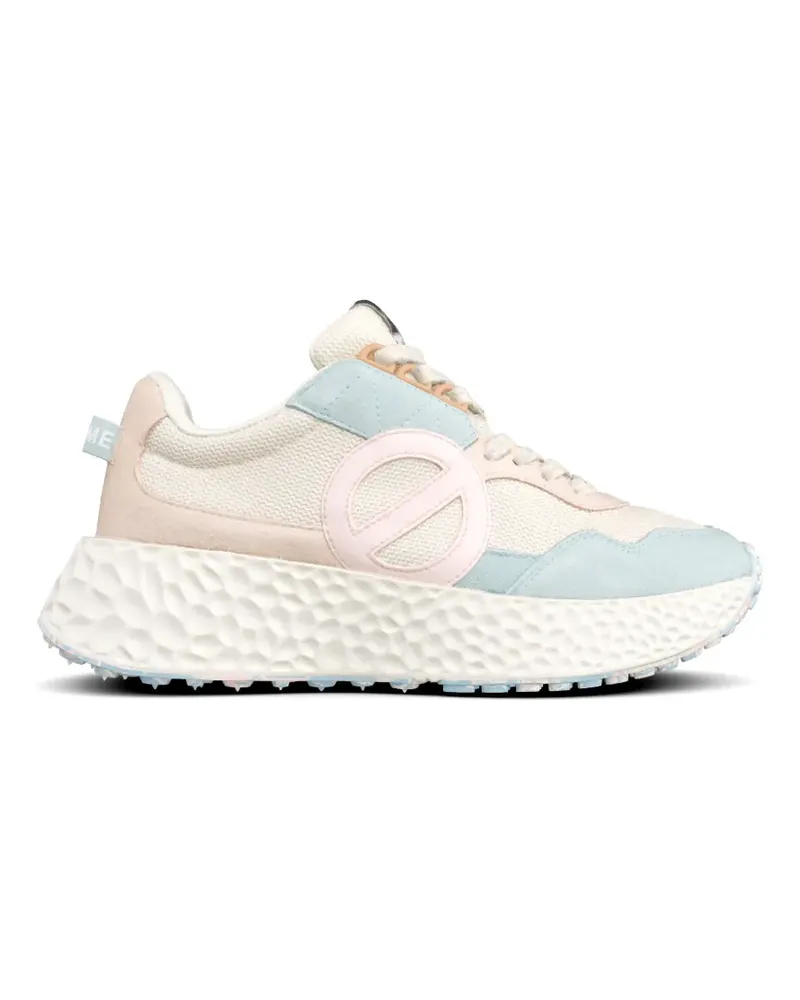 No Name logo panel sneakers - Nude Nude