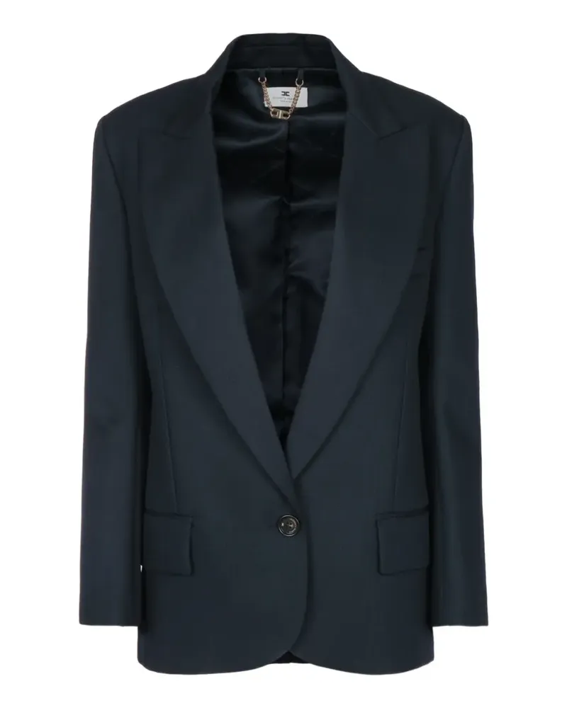 Elisabetta Franchi wool jacket - Schwarz Schwarz