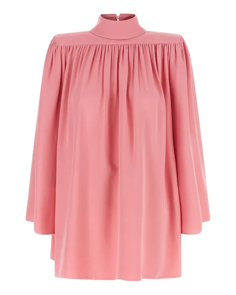 Valentino Garavani Cady Couture pleated shirt - Rosa Rosa