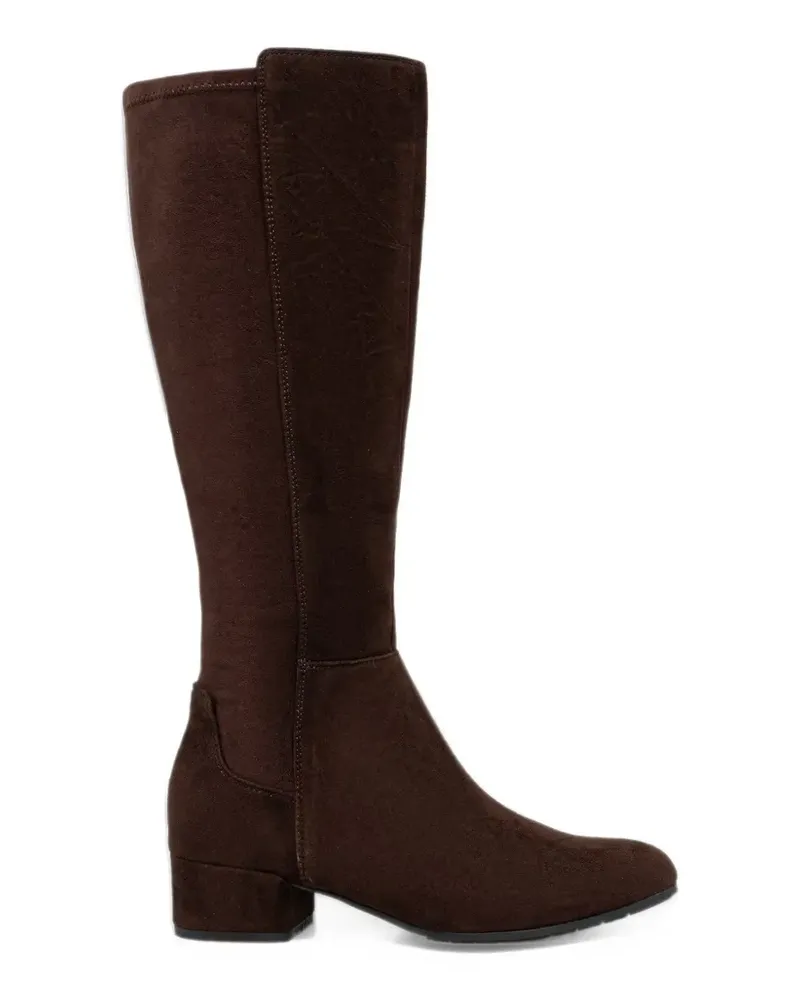 Dune suede-effect knee-high boots - Braun Braun
