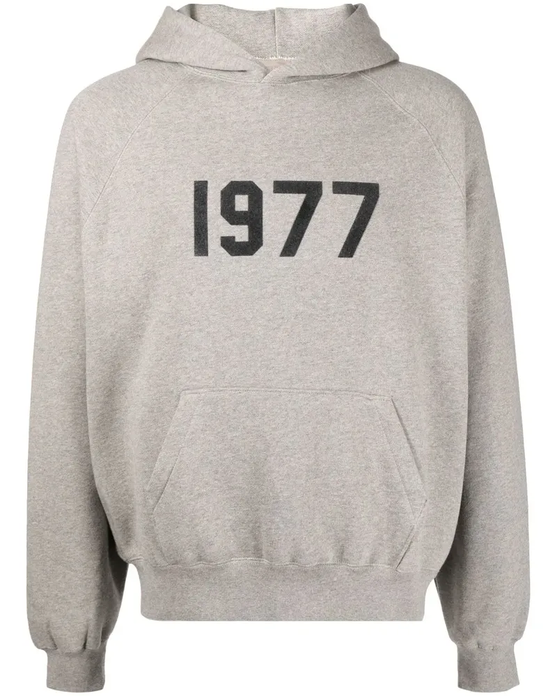 Fear of God Hoodie mit Logo-Print - Grau Grau