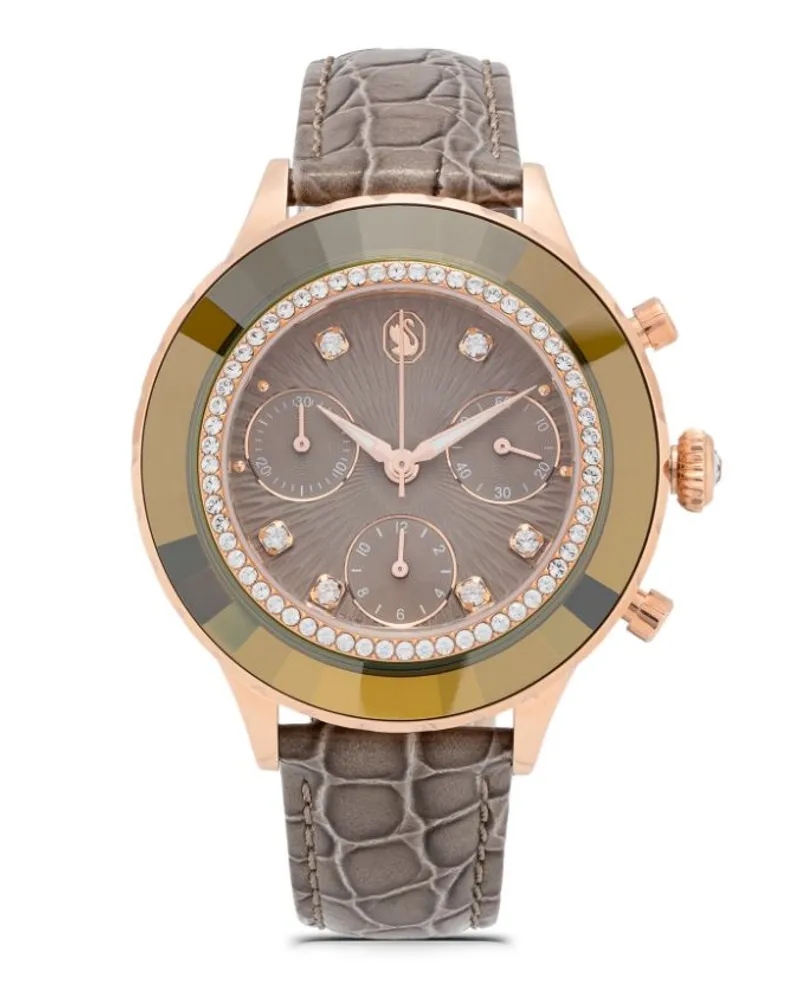 Swarovski Octea Chrono Armbanduhr 36mm - Grau Grau