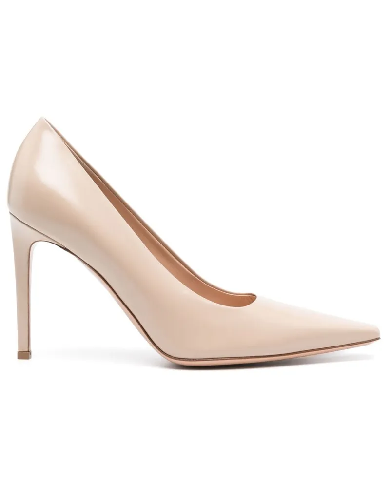 Gianvito Rossi Lindsay Pumps 95mm - Nude Nude