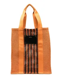 Isabel Marant Gestreifter Shopper Orange