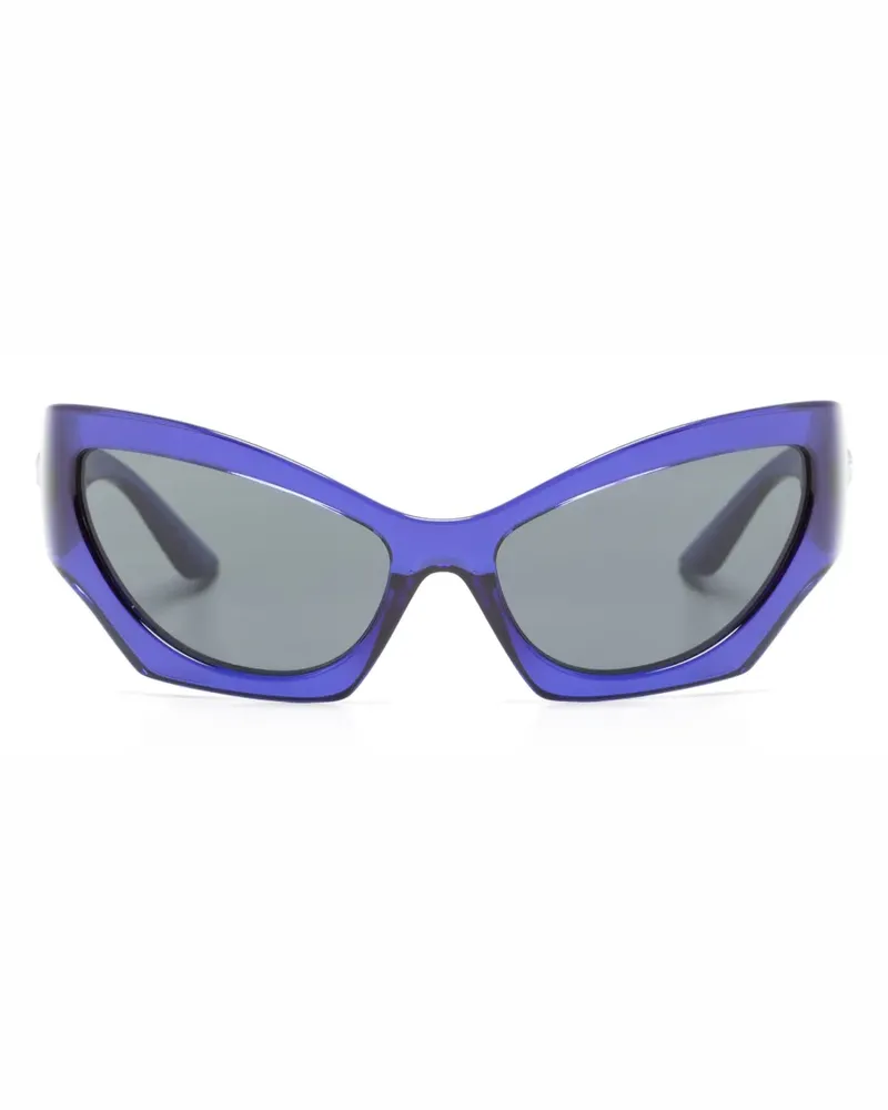 Versace Sonnenbrille mit Cat-Eye-Gestell - Violett Violett