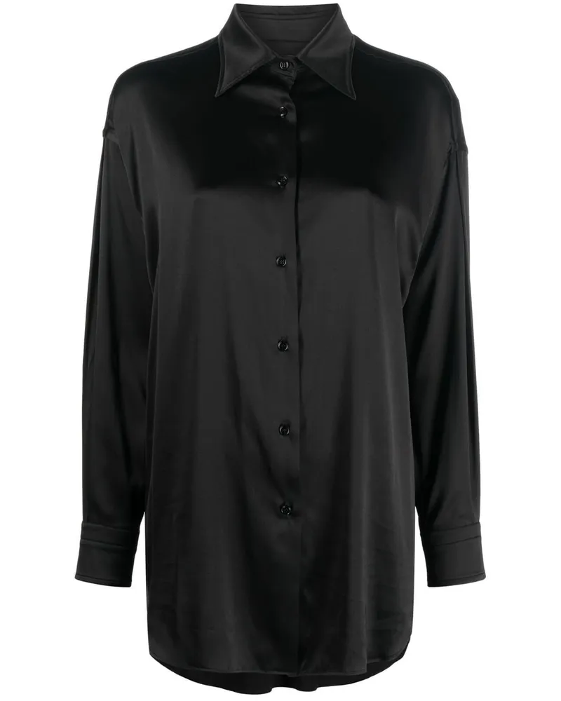 Tom Ford Klassisches Hemd - Schwarz Schwarz