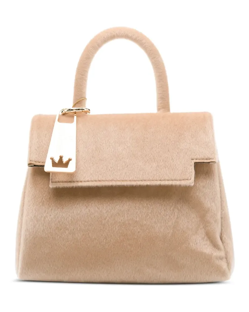 La Milanesa Paola Cavallino Tote Bag - Nude Nude