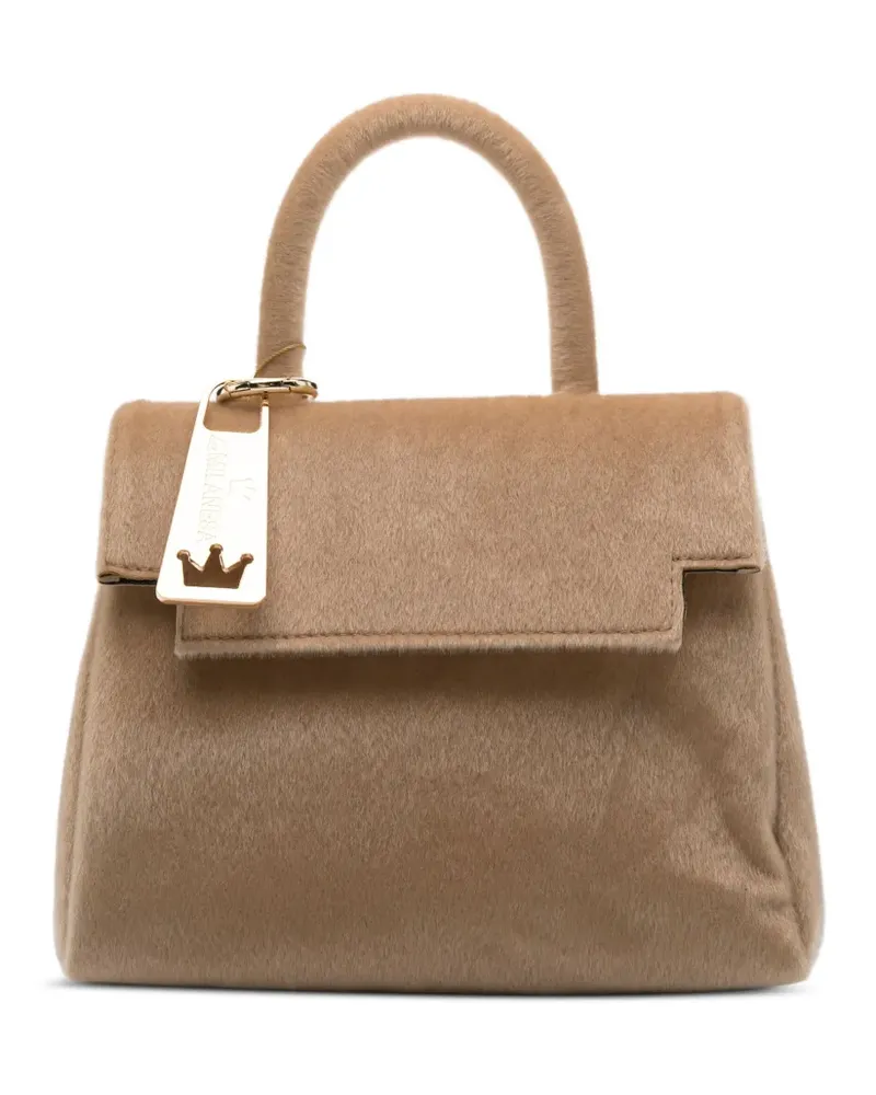 La Milanesa Paola Cavallino Tote Bag - Nude Nude
