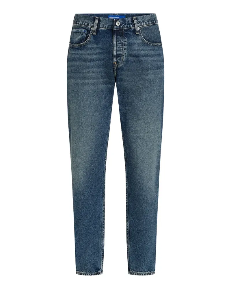 Karl Lagerfeld tapered jeans - Blau Blau