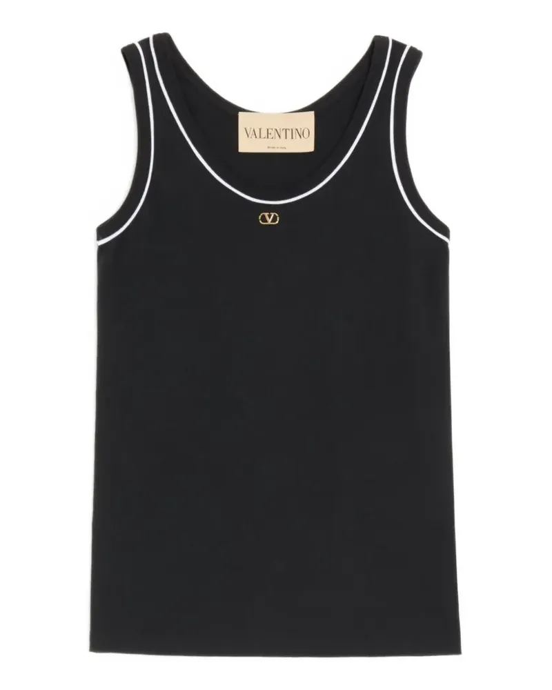 Valentino Garavani Trägershirt aus Jersey - Schwarz Schwarz