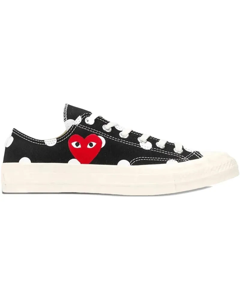 Comme des Garçons Sneakers mit Polka Dots - Schwarz Schwarz