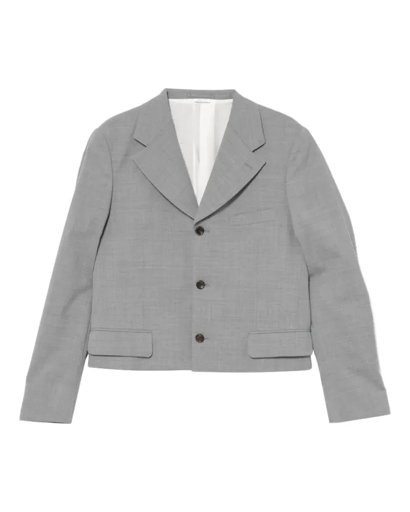 Comme des Garçons Cropped-Sakko - Grau Grau