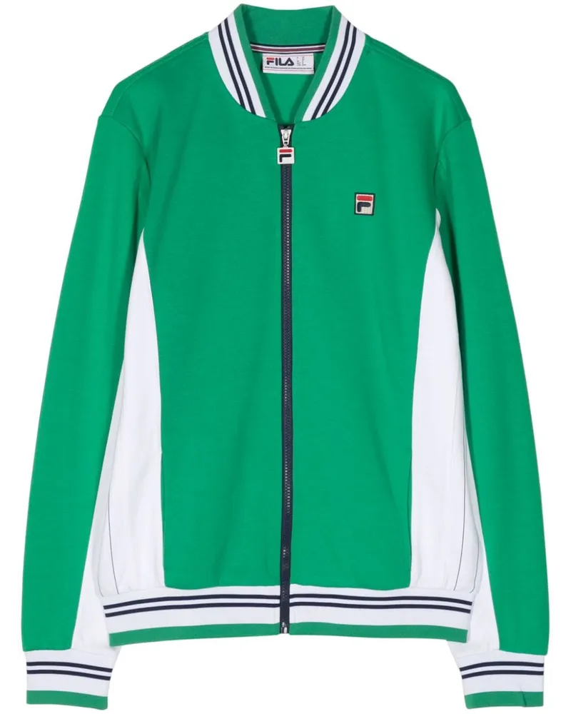 Fila Settanta Jacke in Colour-Block-Optik Grün