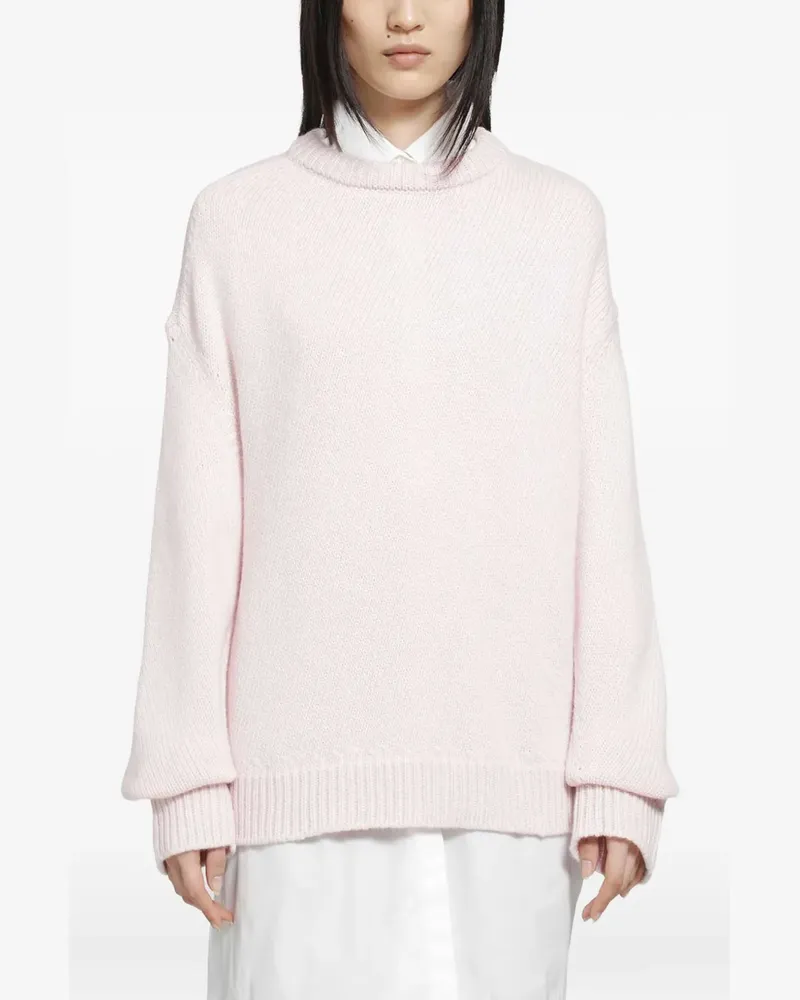 Jil Sander Pullover mit rundem Ausschnitt - Rosa Rosa