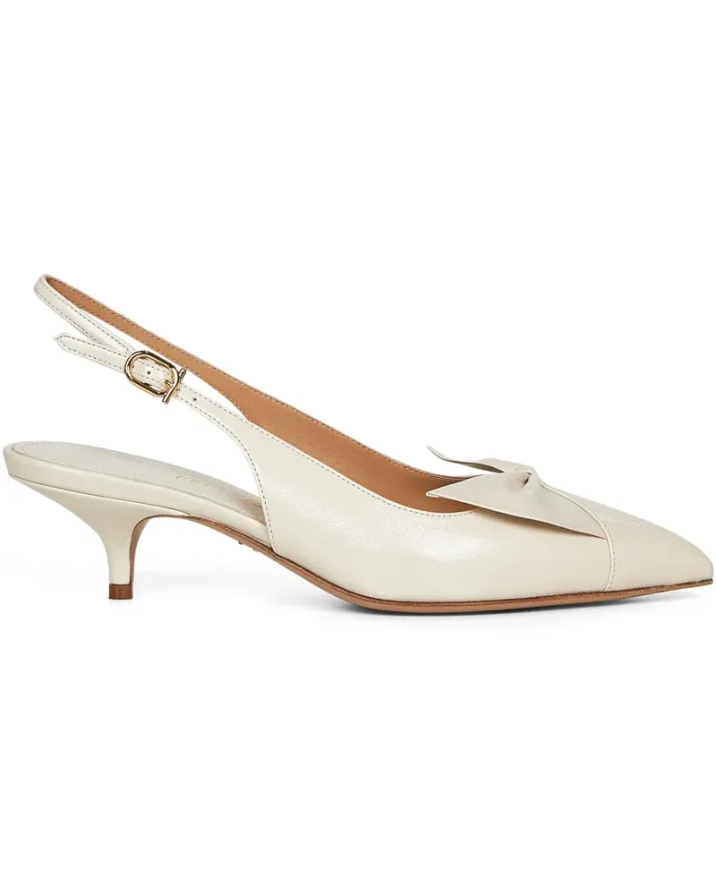 Ferragamo Pumps 40mm - Weiß Weiß