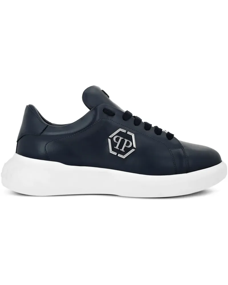 Philipp Plein Hexagon Sneakers - Blau Blau