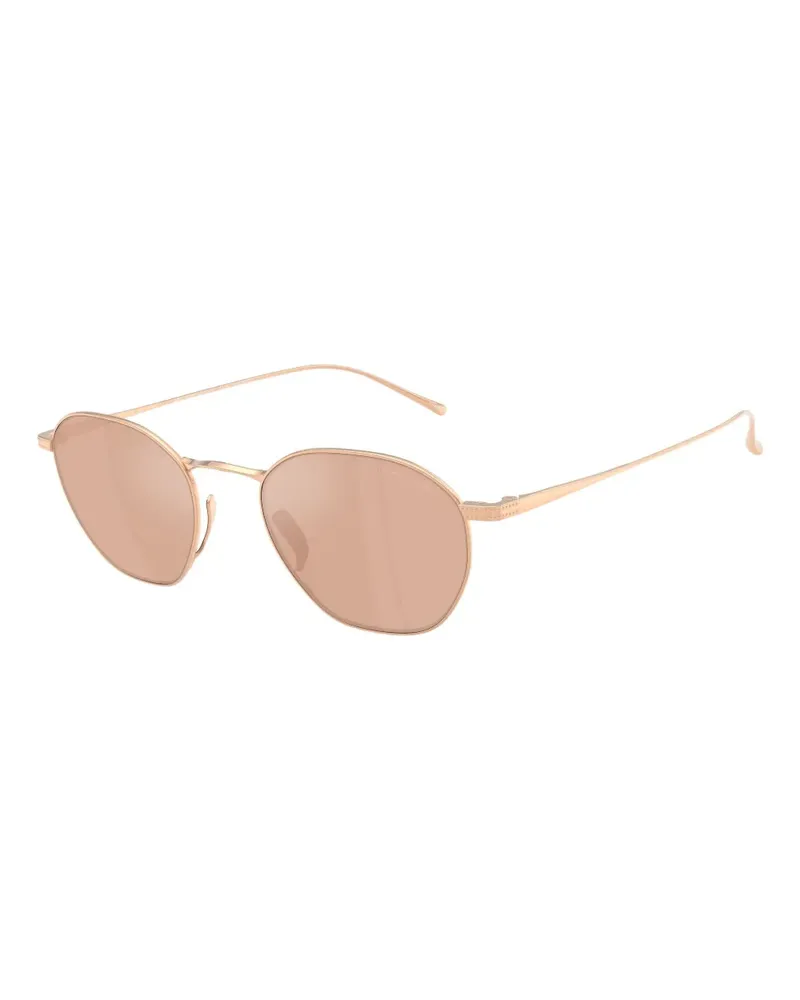 Giorgio Armani round-frame sunglasses - Gold Gold