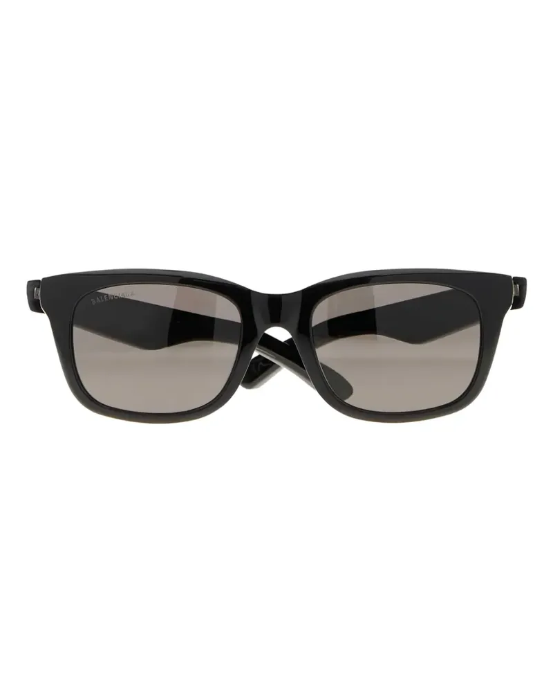 Balenciaga Sonnenbrille mit eckigem Gestell - Schwarz Schwarz