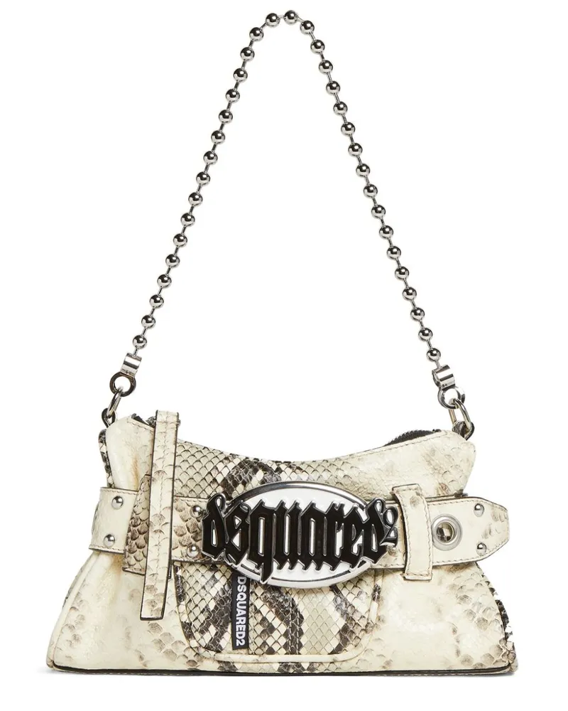Dsquared2 Gothic Belt Schultertasche - Nude Nude