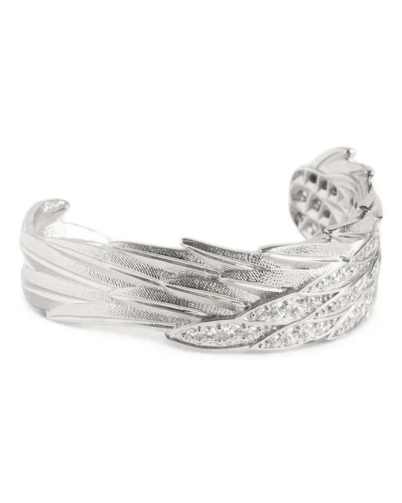 Zadig & Voltaire Rock Lederarmband - Silber Silber