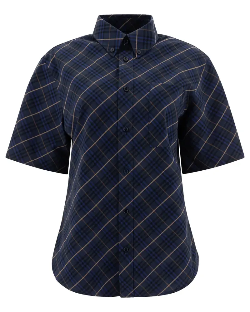 Burberry Kariertes Hemd - Blau Blau