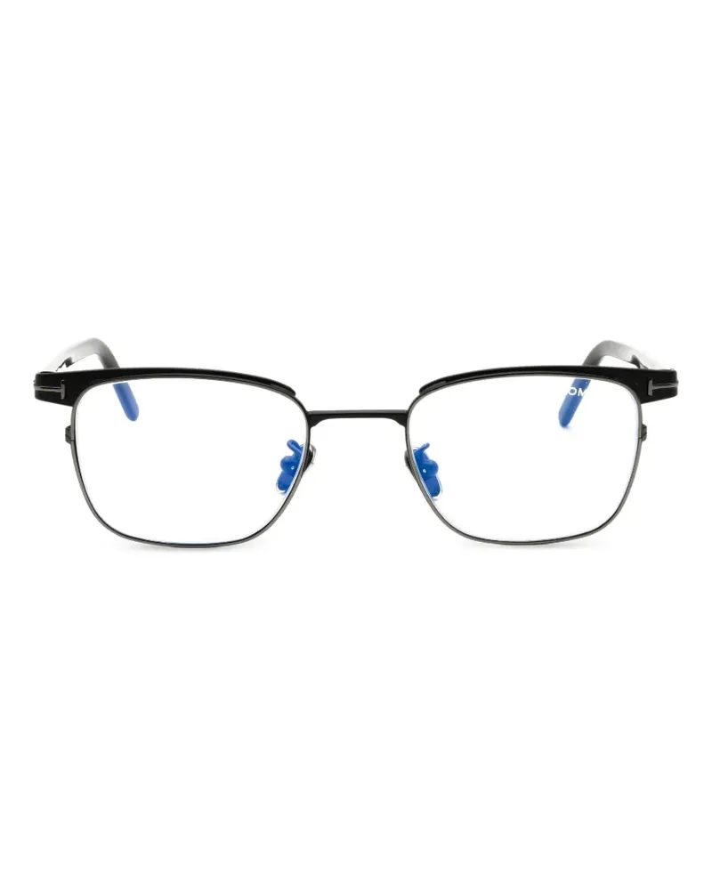 Tom Ford Brille mit eckigem Gestell - Schwarz Schwarz
