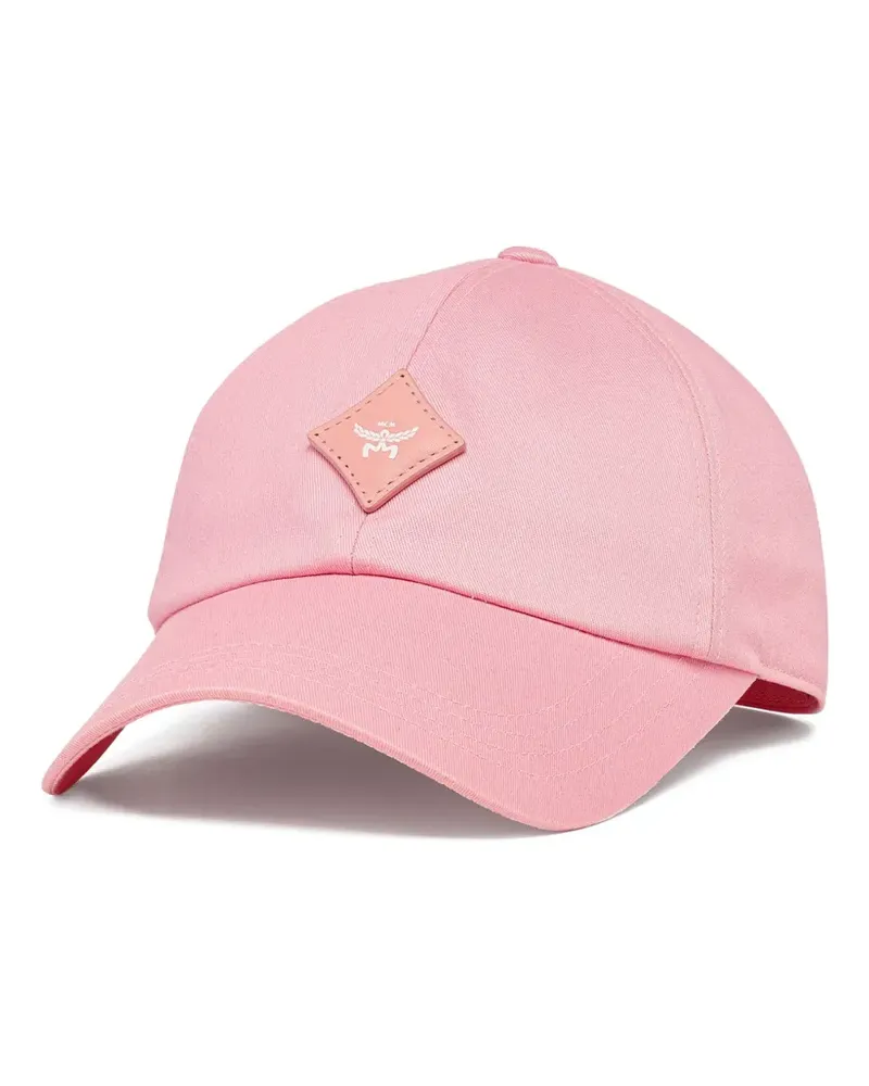 MCM Essential Diamond Baseballkappe - Rosa Rosa